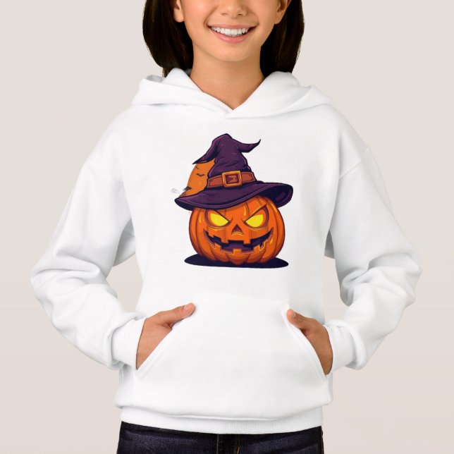 Helloween Design Helloween horrol pumpkin  Hoodie (Front)