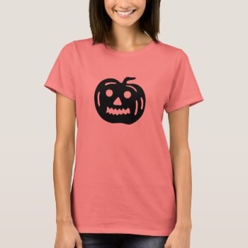 Helloween Pumpkin T-shirt by MarysTypoArt at Zazzle