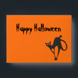 Helloween scary cat envelope<br><div class="desc">This is beautiful Orange happy Halloween Scarry cat background envelope. Text and design can be customized for any envelope. It is Perfect for all special occasions. Purple Glitter Faux confetti envelope to match your wedding/anniversary/birthday invitation cards.</div>