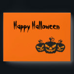 Helloween scary pumpkin envelope<br><div class="desc">This is beautiful Orange happy Halloween Scarry pumpkin background envelope. Text and design can be customized for any envelope. It is Perfect for all special occasions. Purple Glitter Faux confetti envelope to match your wedding/anniversary/birthday invitation cards.</div>