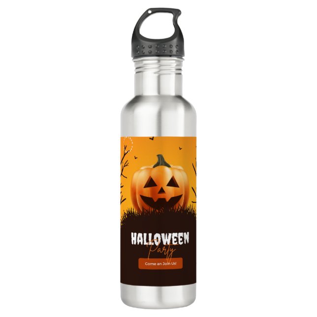 Helloween Stainless Steel Water Bottle (Front)