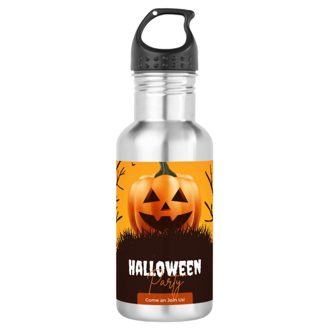 Helloween Stainless Steel Water Bottle (Front)