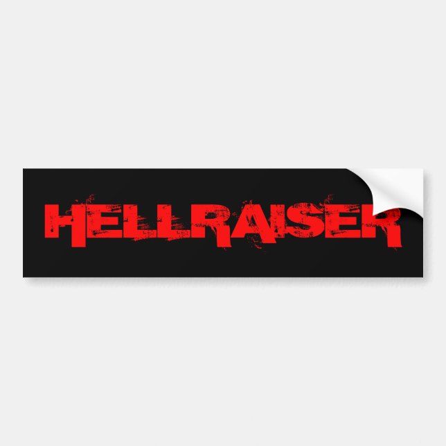 HELLRAISER Bumper Sticker (Front)