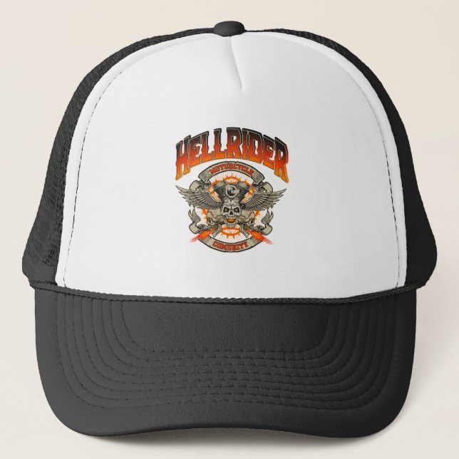 Hellrider comunity trucker hat (Front)