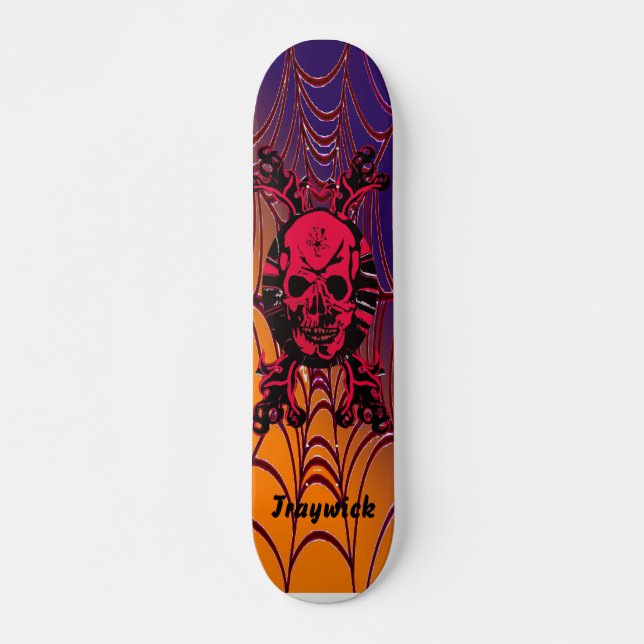 Hells Angel awesome custom board by Traywick (Front)