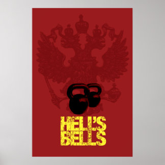 Hell's Bells - Kettlebell Poster