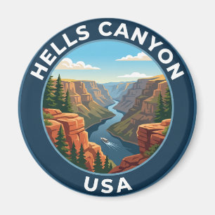 Hells Canyon National Recreation Area USA Magnet