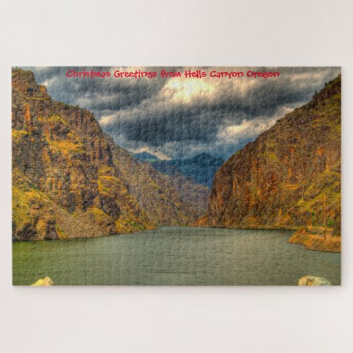 Hells Canyon Oregon Jigsaw Puzzle