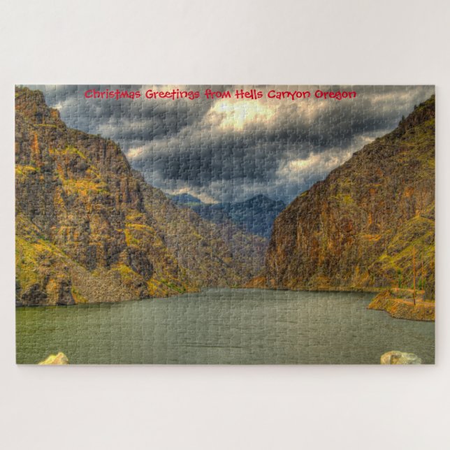 Hells Canyon Oregon. Jigsaw Puzzle (Horizontal)