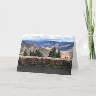 Hells Canyon Scenic Byway, OR Card