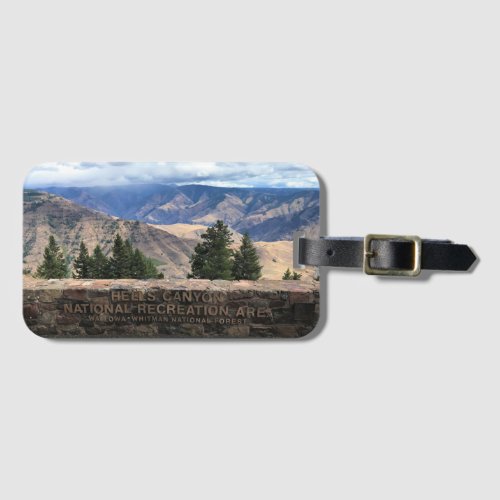 Hells Canyon Scenic Byway OR Luggage Tag