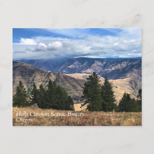 Hells Canyon Scenic Byway OR Postcard