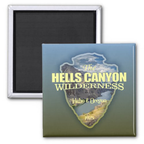 Hells Canyon WA arrowhead Magnet
