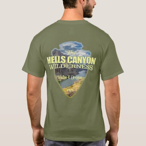 Hells Canyon WA arrowhead T_Shirt