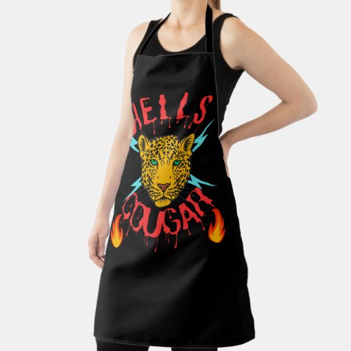 Hells Cougar apron 