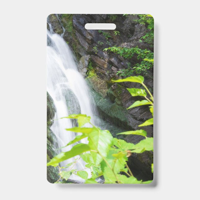 Hell's Gate Canyon waterfall Badge (Front)