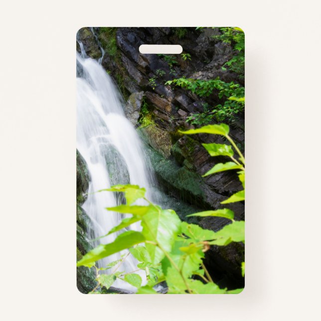 Hell's Gate Canyon waterfall Badge (Front)