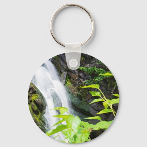 Hells Gate Canyon waterfall Keychain