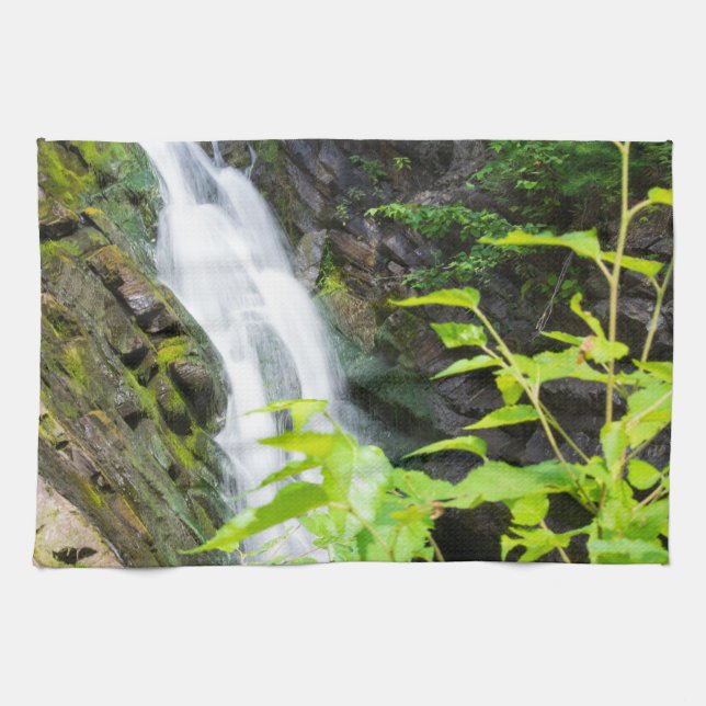 Hell's Gate Canyon waterfall Kitchen Towel (Horizontal)