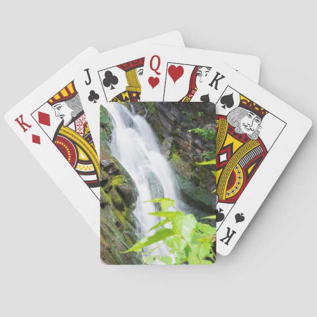 Hell's Gate Canyon waterfall Poker Cards (Back)