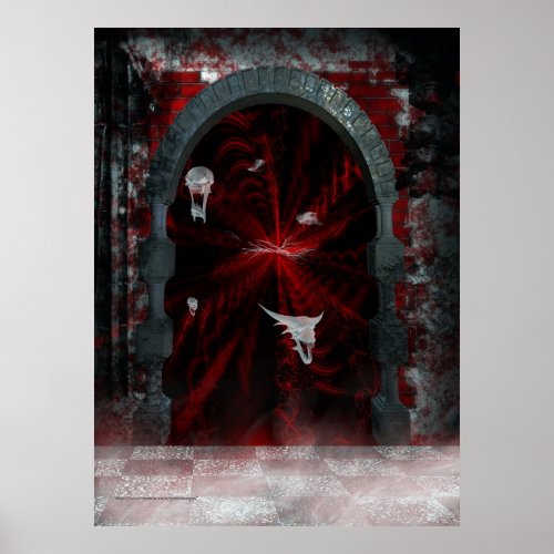 Hells Gate Gothic Fantasy Print