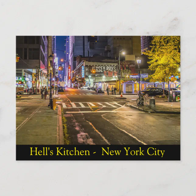 Hell's Kitchen in New York City Postcard | Zazzle