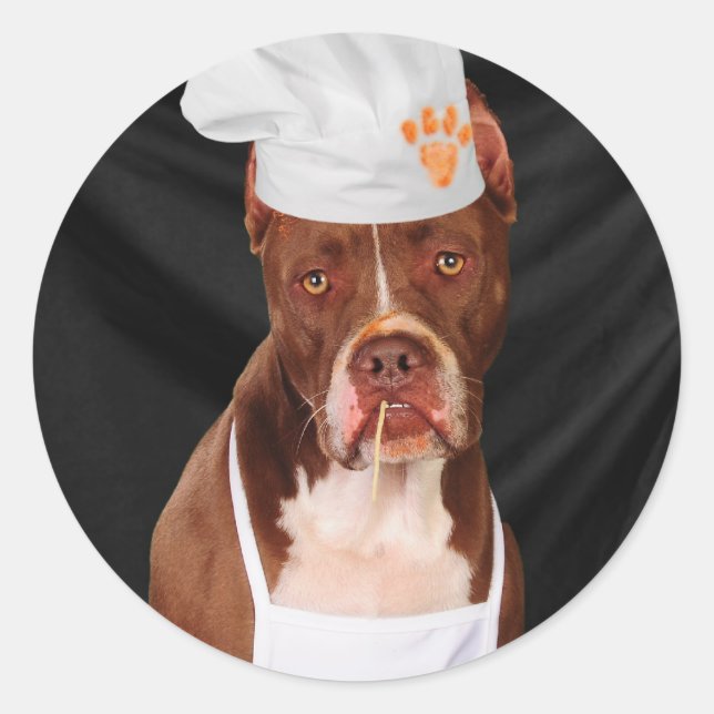 Hell's kitchen reject classic round sticker (Front)