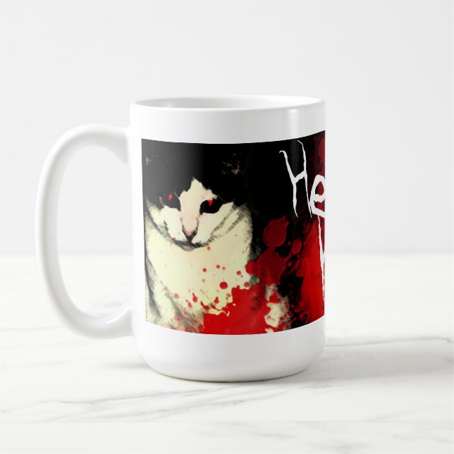 Hell's Kitty Mug (Left)