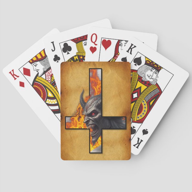 Hell's Peek Poker Cards (Back)