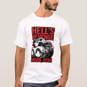 Hell's Revenge Moab Utah Off Road 4x4 Adventure T-Shirt