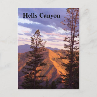 Hells vertical view postcard
