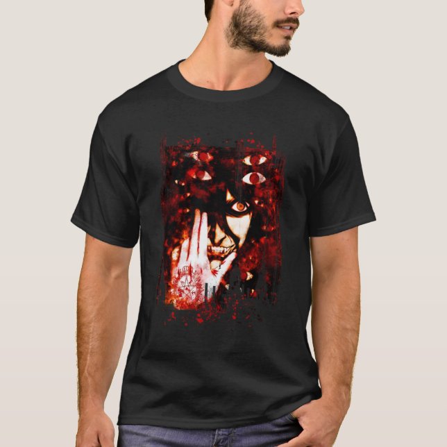 Hellsing ANIME MANGA CARTOON MEME GIFT T-Shirt (Front)