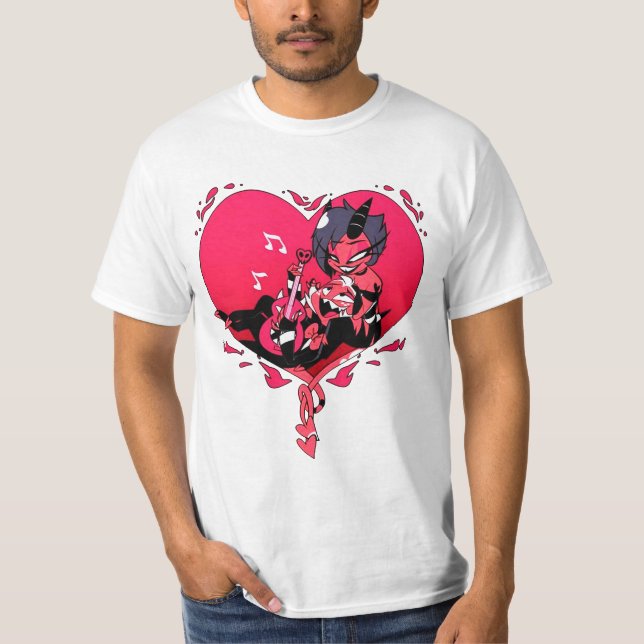 Helluva Boss Moxxie and Millie T-Shirt (Front)