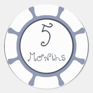 5 Months Stickers 100 Satisfaction Guaranteed Zazzle