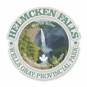 Helmcken Falls (rd) Sticker