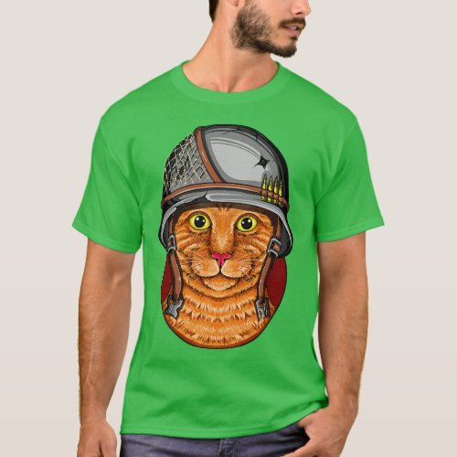 Helmet cats 10 T_Shirt