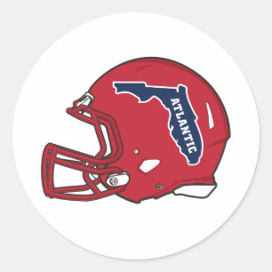 Helmet Mark Classic Round Sticker