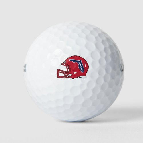 Helmet Mark Golf Balls