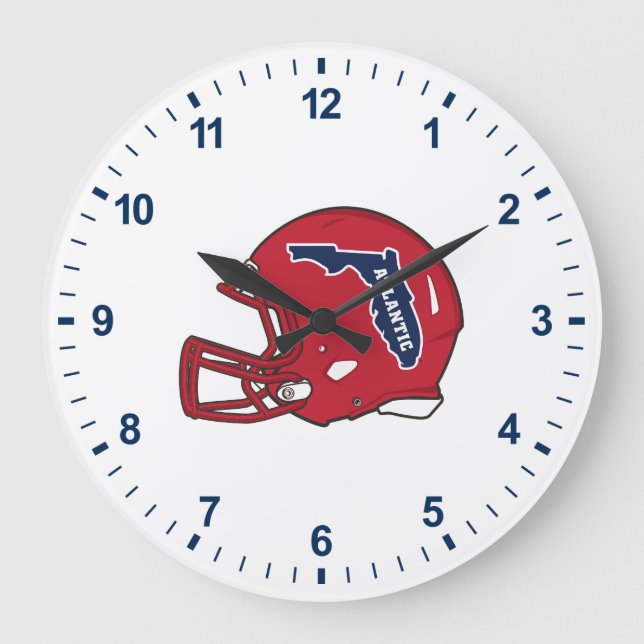 Helmet Mark Large Clock (Front)