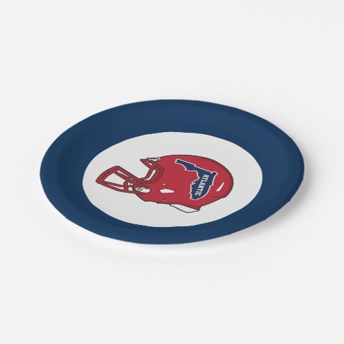 Helmet Mark Paper Plates