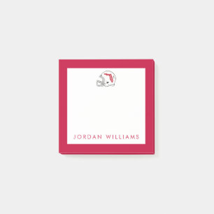 Helmet Mark Post-it Notes