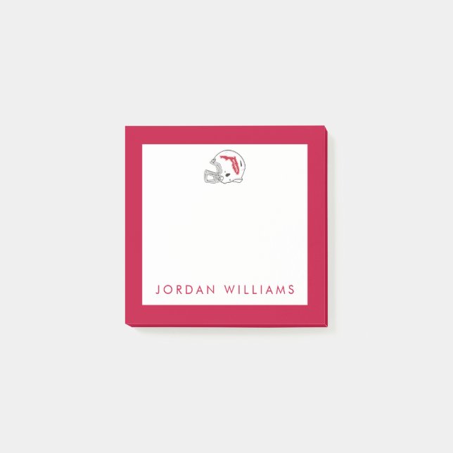 Helmet Mark Post-it Notes (Front)