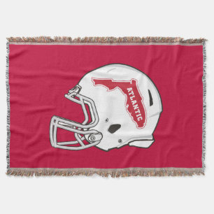 Helmet Mark Throw Blanket