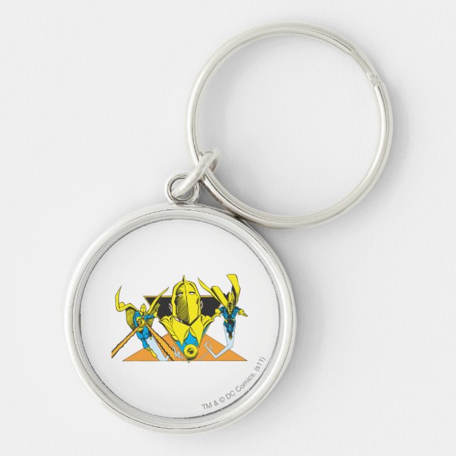 Helmet of Fate Keychain (Front)