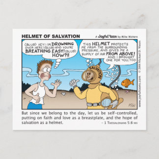 Helmet of Salvation postcard
