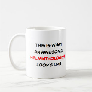 helminthologist, awesome coffee mug