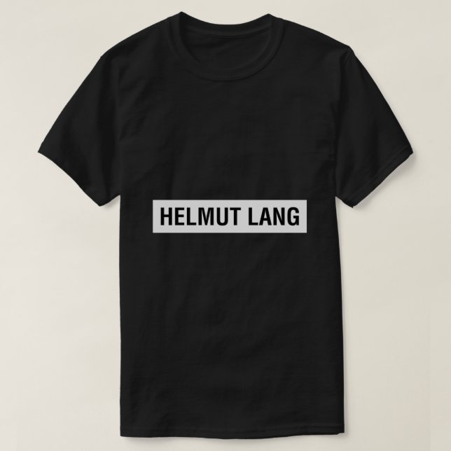 HELMUT LANG LOGO T-SHIRT Classic T-Shirt (Design Front)