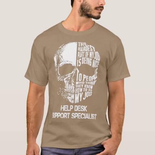 Help Desk Support Specialist T_Shirt