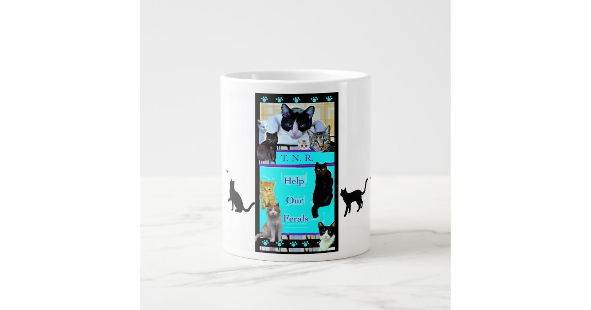 Help Feral Cats Tnr Trap Neuter Release Mug Zazzle Com