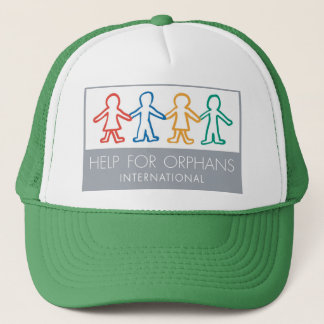 Help for Orphans Green/White Trucker Hat